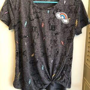 Rainbow XL kids T-shirt
